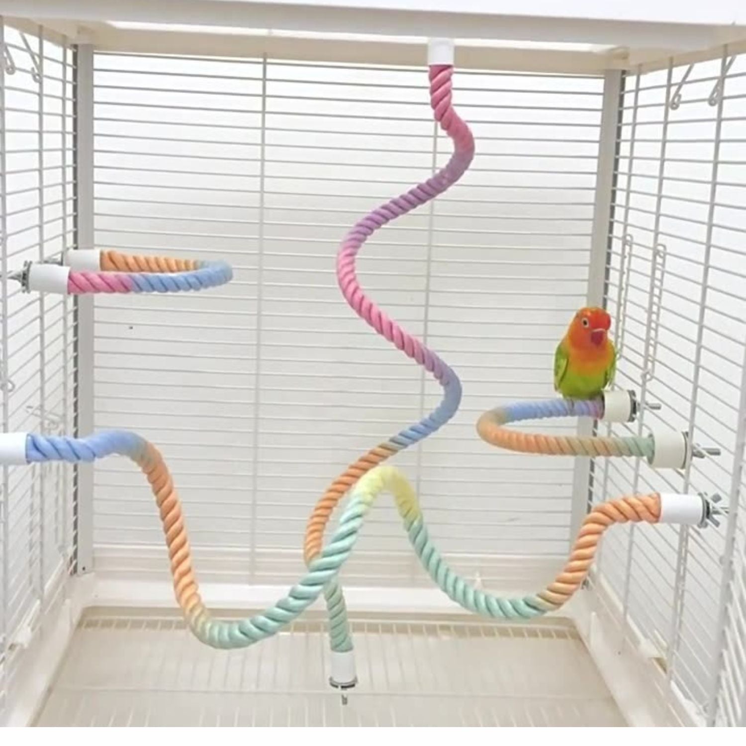 parrot swing touw rotatie klim materiaal voor actieve vogels